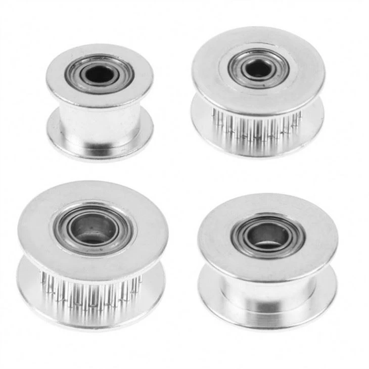 Pulley Drive Belt Zinc Alloy Pulleys Single Wheel Fixed